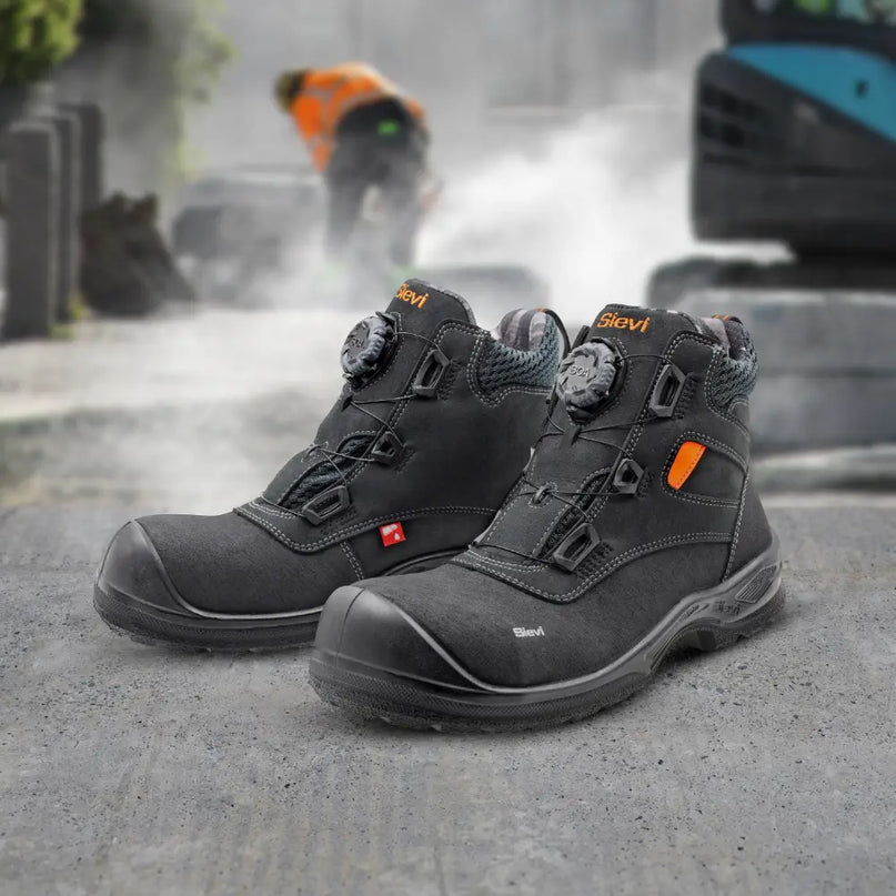 Sievi Roller High XL+ S3 Sicherheitsstiefel mit BOA Drehverschluss (Extra Breite)
