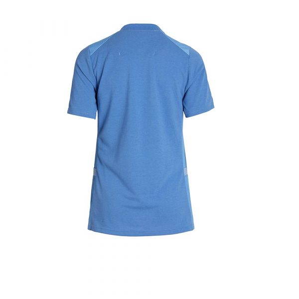 Kentaur Damen Piqueshirt für die Pflege in Blau