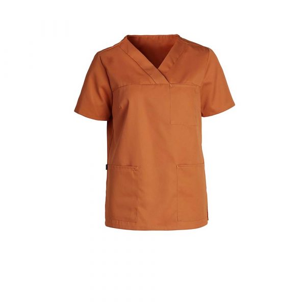 Kentaur Schlupfkasack für Damen in Krankenhäusern, Pflegebereich und mehr in Orange