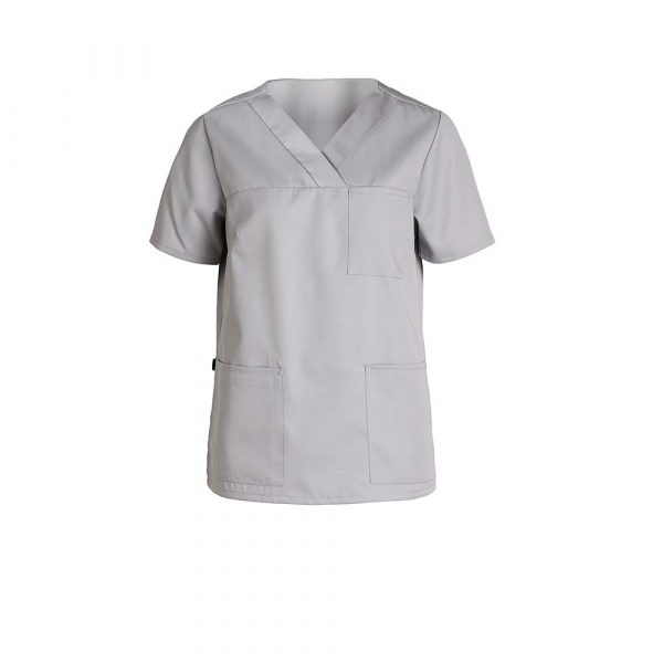 Kentaur Schlupfkasack für Damen in Krankenhäusern, Pflegebereich und mehr in Grau