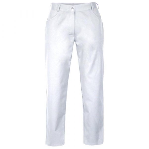 teamdreass 5 Pocket Hose in Weiß