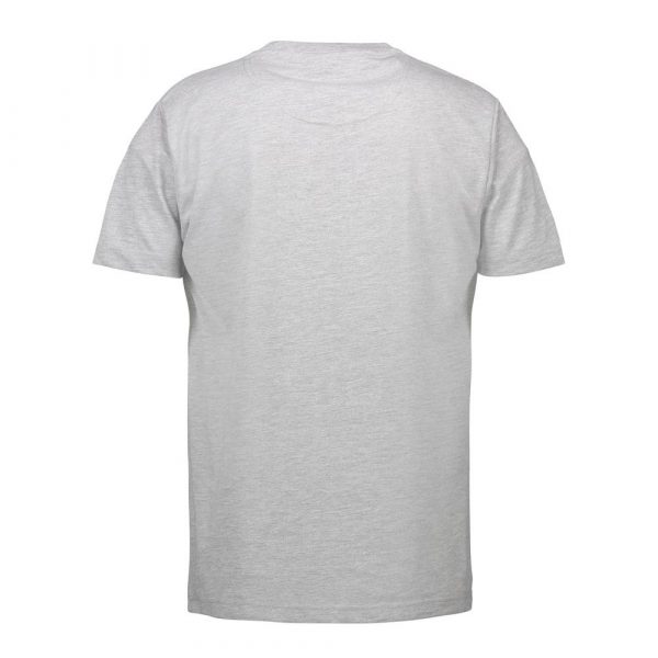 ID Identity Rundhals T-Shirt im Herrenschnitt / Unisex für die Industriewäsche geeignet in Grau meliert