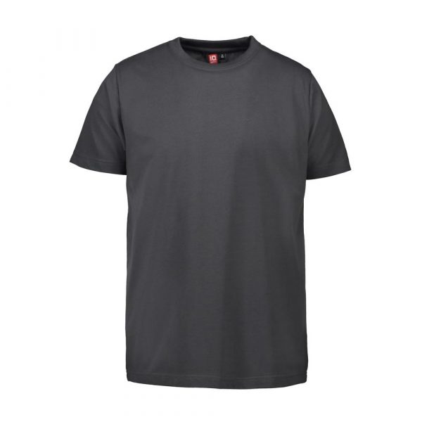 ID Identity Rundhals T-Shirt im Herrenschnitt / Unisex für die Industriewäsche geeignet in Silbergrau