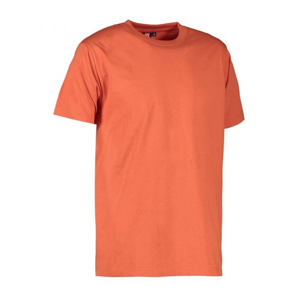 ID Identity Rundhals T-Shirt im Herrenschnitt / Unisex für die Industriewäsche geeignet in Coral