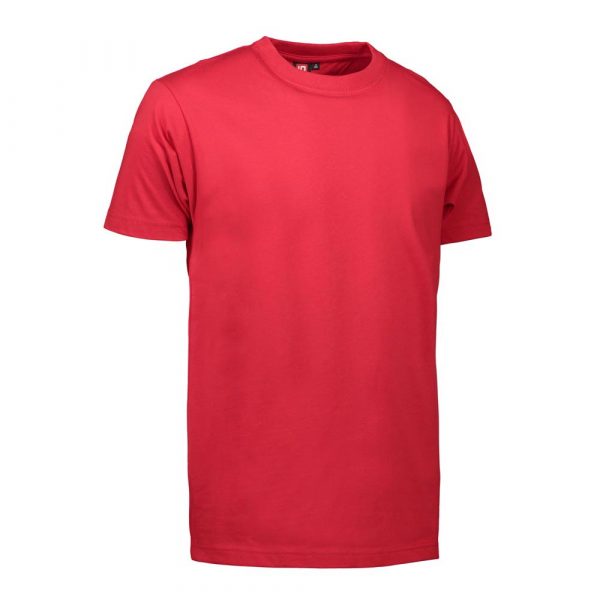 ID Identity Rundhals T-Shirt im Herrenschnitt / Unisex für die Industriewäsche geeignet in Rot