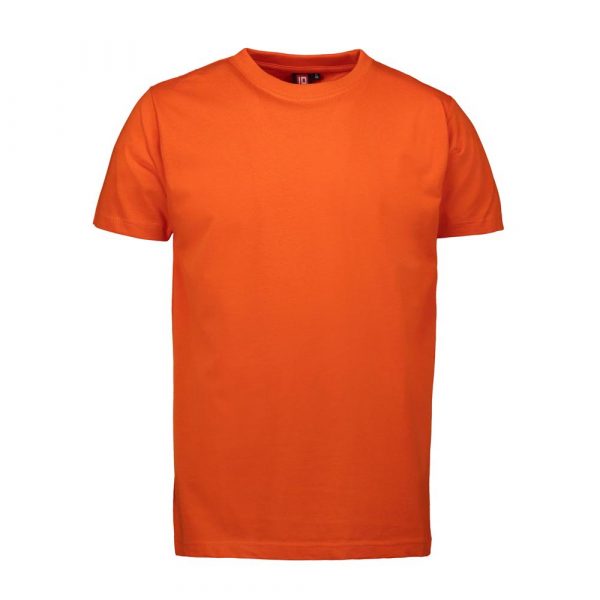 ID Identity Rundhals T-Shirt im Herrenschnitt / Unisex für die Industriewäsche geeignet in Orange