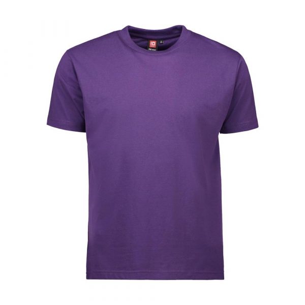 ID Identity Rundhals T-Shirt im Herrenschnitt / Unisex für die Industriewäsche geeignet in Violett