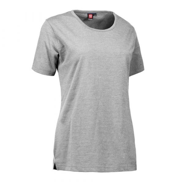 ID Identity Rundhals T-Shirt für die Industriewäsche geeignet in Grau meliert