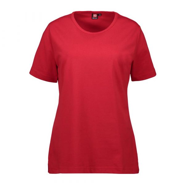 ID Identity Rundhals T-Shirt für die Industriewäsche geeignet in Rot