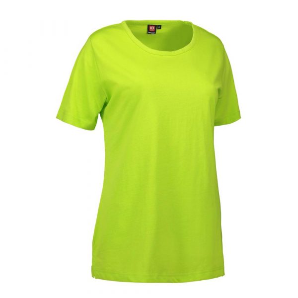 ID Identity Rundhals T-Shirt für die Industriewäsche geeignet in Lime-Limette