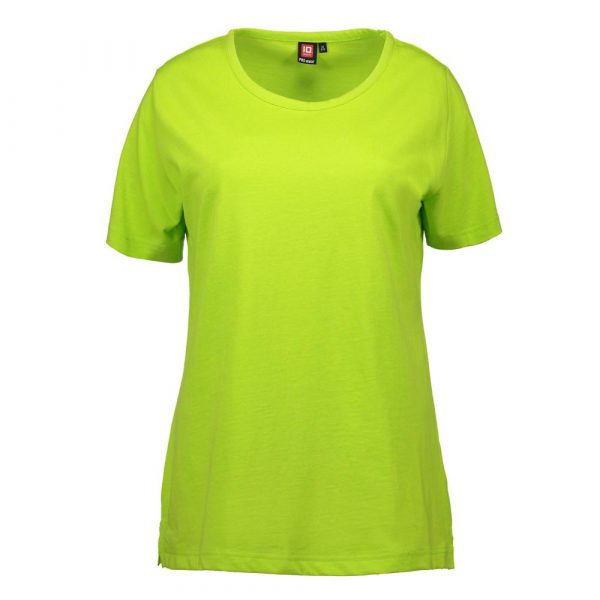 ID Identity Rundhals T-Shirt für die Industriewäsche geeignet in Lime-Limette