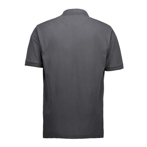 ID Pro Wear Herren Poloshirt mit Tasche in Schwarz