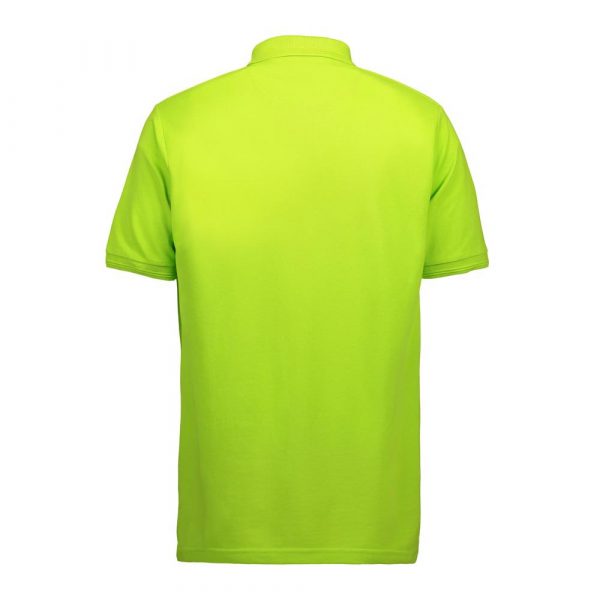 ID Pro Wear Herren Poloshirt mit Tasche in Gelbgrün