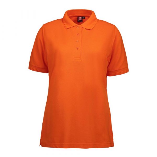ID Nachhaltige Poloshirts für Damen in Orange