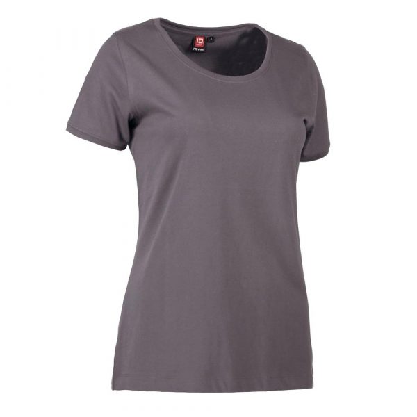Industriewäschegeeignetes Pro Wear Care T-Shirt für die Pflege für Frauen in Silbergrau