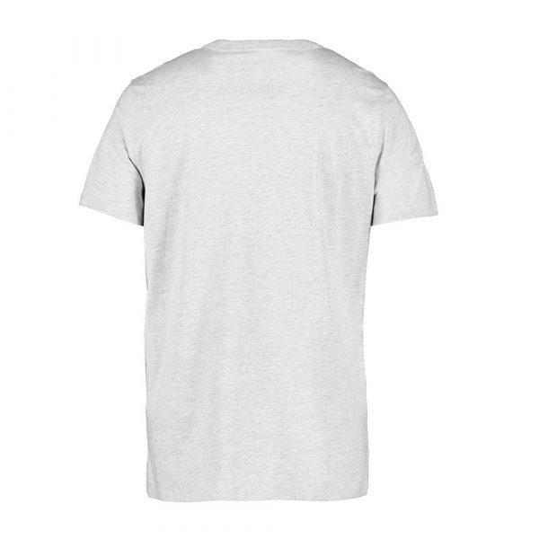 Bio O Neck T-Shirt für Herren / Unisex in Grau Meliert. Nachhaltig für privat Personen & Arbeitskleidung