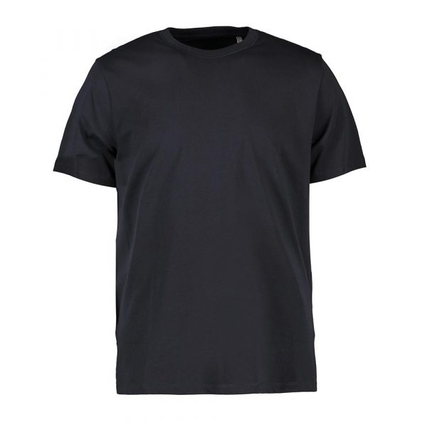 Bio O Neck T-Shirt für Herren / Unisex in Marine. Nachhaltig für privat Personen & Arbeitskleidung
