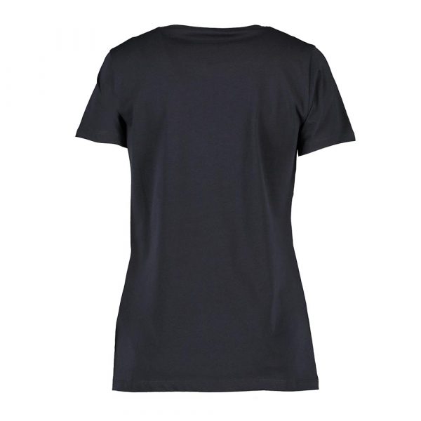 Bio O Neck T-Shirt für Frauen in Marine. Nachhaltig für privat Personen & Arbeitskleidung