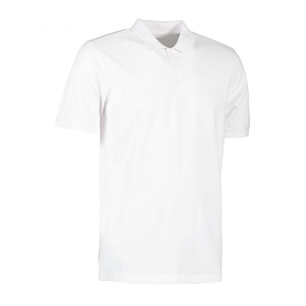 ID Identity sustainable Clothing Poloshirt in White
