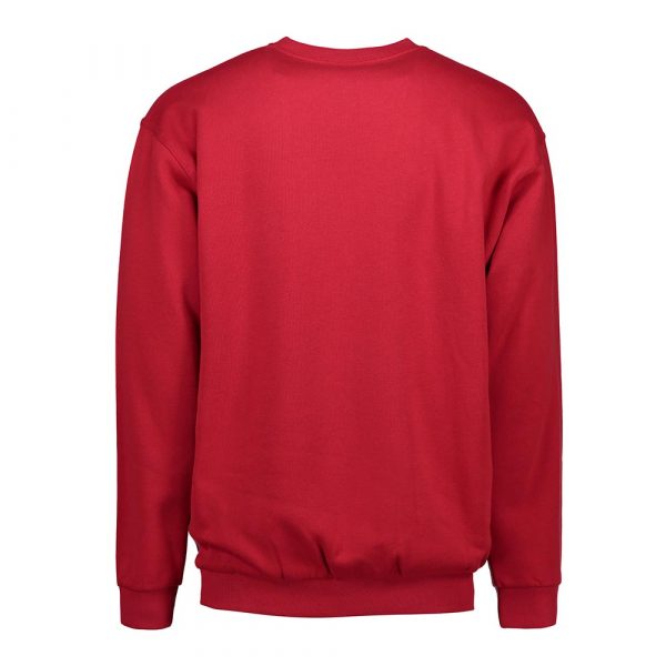 Klassisches Sweatshirt für Herren von ID Identity in hellem Rot