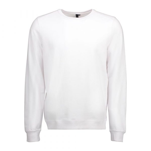 ID Core O Neck Sweatshirt für Herren in Weiß