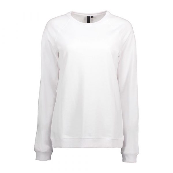 ID Core O Neck Sweatshirt in Weiß