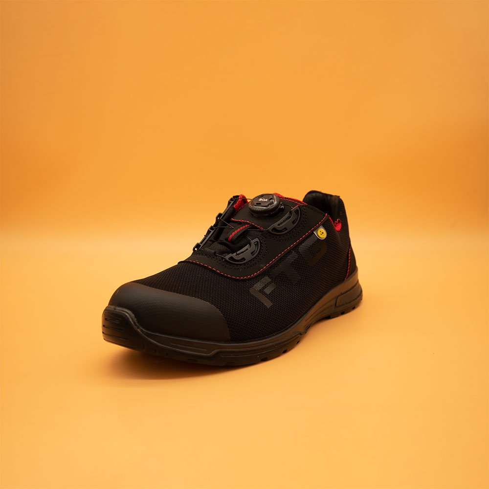 FL02 BLACK/RED F-CORE ECO-LEATHER Q Fußmatten Kunstleder, vorne, Menge: 3,  schwarz/rot, Maßgefertigt FL02 BLACK/RED ❱❱❱ Preis und Erfahrungen