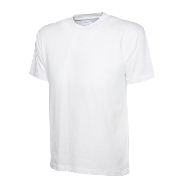 Weißes Baumwoll T-Shirt