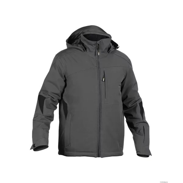 Dassy Nordix Wetterschutzjacke als Arbeitskleidung in der Farbe Anthrazitgrau