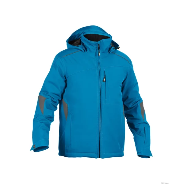 Dassy Nordix Wetterschutzjacke als Arbeitskleidung in der Farbe Azurblau